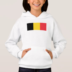 Flagge Belgiens Hoodie