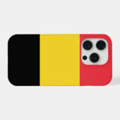 Flagge Belgiens iPhone Hülle (Rückseite (Horizontal))