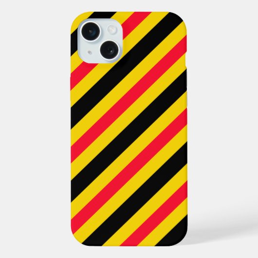 Flagge Belgiens iPhone Hülle (Rückseite)