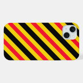 Flagge Belgiens iPhone Hülle (Rückseite (Horizontal))