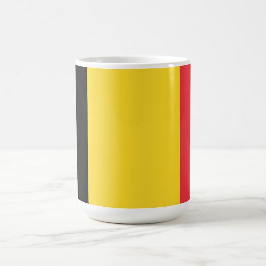 Flagge Belgiens Kaffeetasse (Mittel)