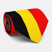 Flagge Belgiens Krawatte (Gerollt)
