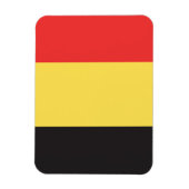 Flagge Belgiens Magnet (Vertikal)