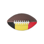 Flagge Belgiens Mini Football (Vorderseite)