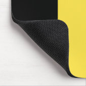 Flagge Belgiens Mousepad (Ecke)