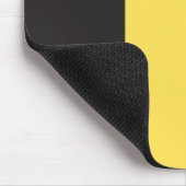 Flagge Belgiens Mousepad (Ecke)