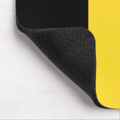 Flagge Belgiens Mousepad (Ecke)