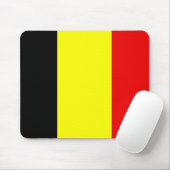 Flagge Belgiens Mousepad (Mit Mouse)