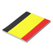 Flagge Belgiens Notizblock (Rotiert)