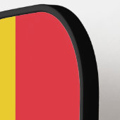 Flagge Belgiens Pickleball Schläger (Linke Seite)
