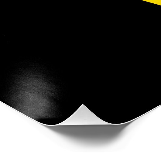 Flagge Belgiens Poster (Ecke)