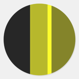Flagge Belgiens Runder Aufkleber