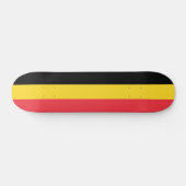 Flagge Belgiens Skateboard (Horizontal)