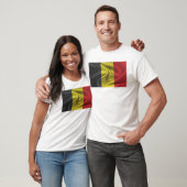 Flagge Belgiens T-Shirt (Unisex)