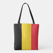Flagge Belgiens Tasche (Rückseite)