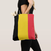Flagge Belgiens Tasche (Von Nahem)