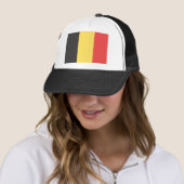 Flagge Belgiens Truckerkappe (Beispiel)