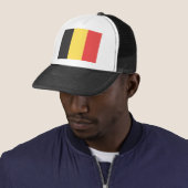Flagge Belgiens Truckerkappe (Beispiel)