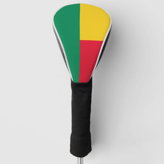 Flagge Benin Golf Head Cover Headcover (Vorderseite)