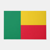 Flagge Benins (Afrika) Fußmatte (Vorderseite)