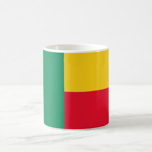 Flagge Benins (Afrika) Kaffeetasse