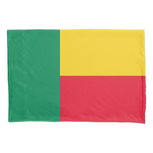 Flagge Benins (Afrika) Kissenbezug (Vorderseite-Links)