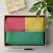 Flagge Benins (Afrika) Seidenpapier (Geschenk)
