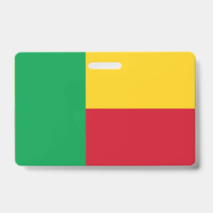 Flagge Benins Ausweis