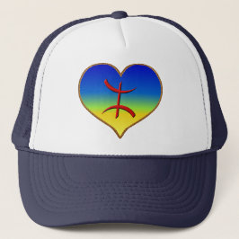 Flagge berbere truckerkappe