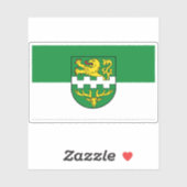 Flagge Bergisch Gladbach, Deutschland Aufkleber (Blatt)