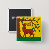 Flagge Berkshire (Vereinigtes Königreich) Button (Vorne & Hinten)