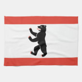 Flagge Berlin Küchentuch (Horizontal)