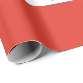 Flagge Berlins (deutsche Stadt) Geschenkpapier (Rolleneckpunkt)