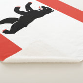 Flagge Berlins (deutsche Stadt) Sherpadecke (3/4)