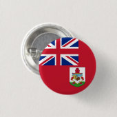 Flagge Bermudas Button (Vorne & Hinten)