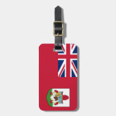 Flagge Bermudas Gepäckanhänger (Vorderseite vertikal)