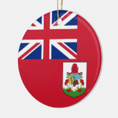 Flagge Bermudas Keramik Ornament (Links)
