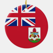 Flagge Bermudas Keramik Ornament (Hinten)