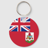 Flagge Bermudas Schlüsselanhänger (Rückseite)