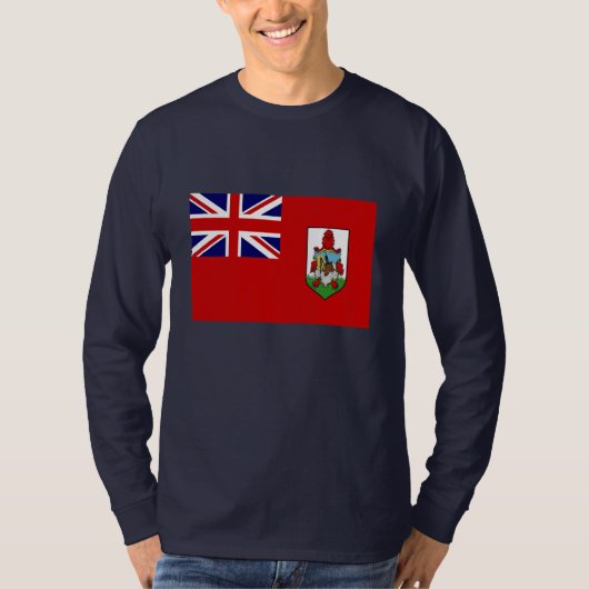 Flagge Bermudas T-Shirt (Vorderseite)