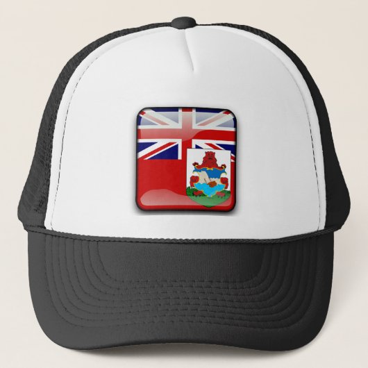 Flagge Bermudas Truckerkappe (Vorderseite)