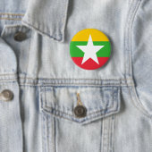 Flagge Birmas Button (Beispiel)