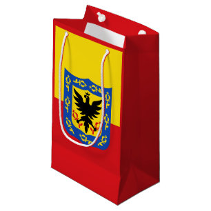 Flagge Bogota, Kolumbien Kleine Geschenktasche Geschenktüte