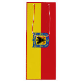 Flagge Bogota, Kolumbien Weinbeutel Geschenktüte Für Weinflaschen (Vorderseite)