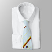 Flagge Bogotà stripes Krawatte (Gebunden)