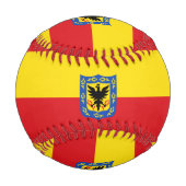 Flagge Bogotas, Kolumbien Baseball (Rückseite)