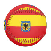 Flagge Bogotas, Kolumbien Baseball (Vorderseite Links)