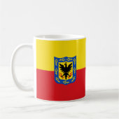 Flagge Bogotas, Kolumbien-Kaffeezucht-Tasse Kaffeetasse (Links)