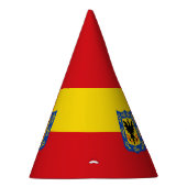Flagge Bogotas, Kolumbien Partyhütchen (Rechts)