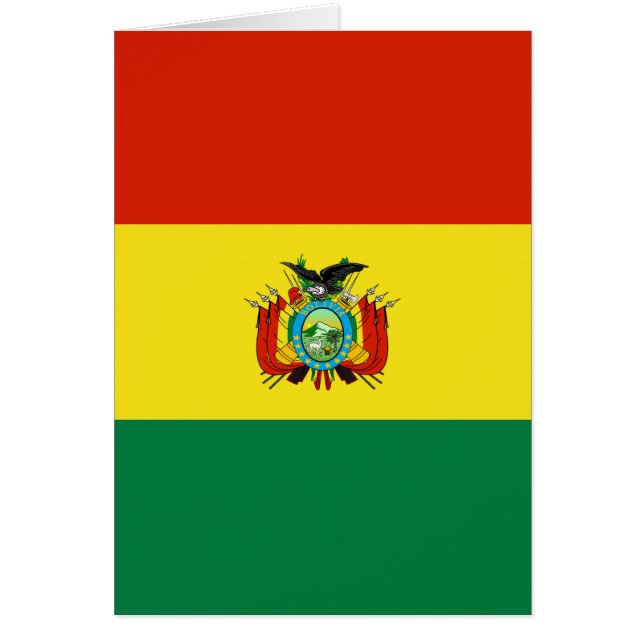 Flagge Boliviens (Vorne)